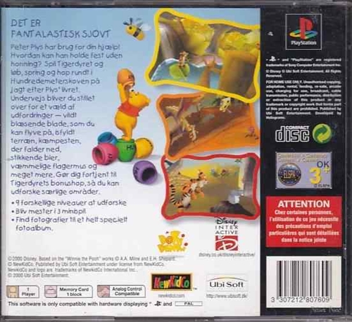 Disneys Tigerdyrets Honningjagt - PlayStation 1 (B Grade) (Genbrug)